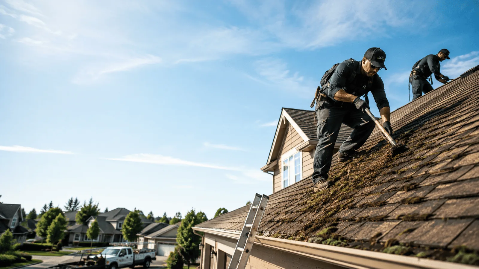 Roof Moss Removal in Singer, LA near me